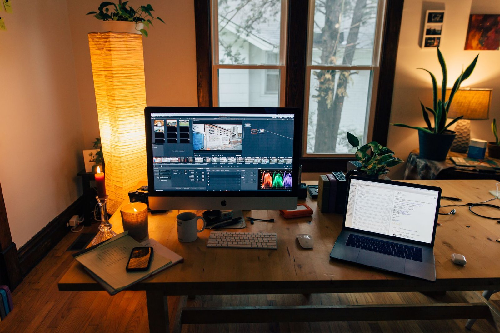 Warm Minimalist Desk Essentials For A Cozy Office